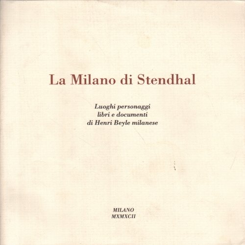 La Milano di Stendhal | Immagine principale