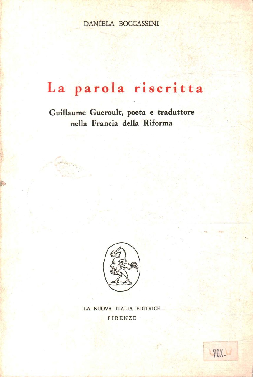 La parola riscritta