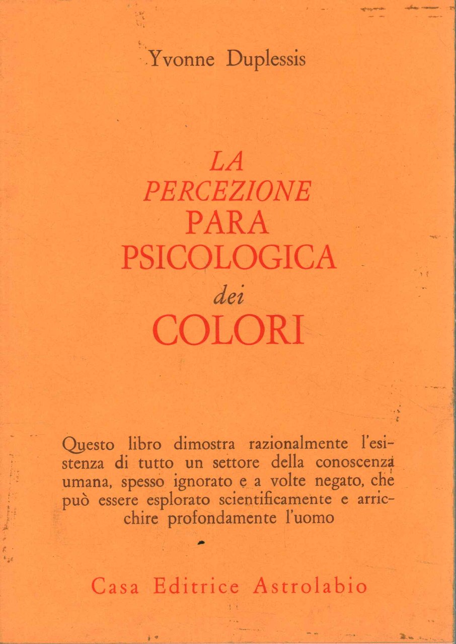 La percezione parapsicologica dei colori