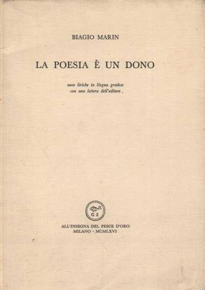 La poesia è un dono