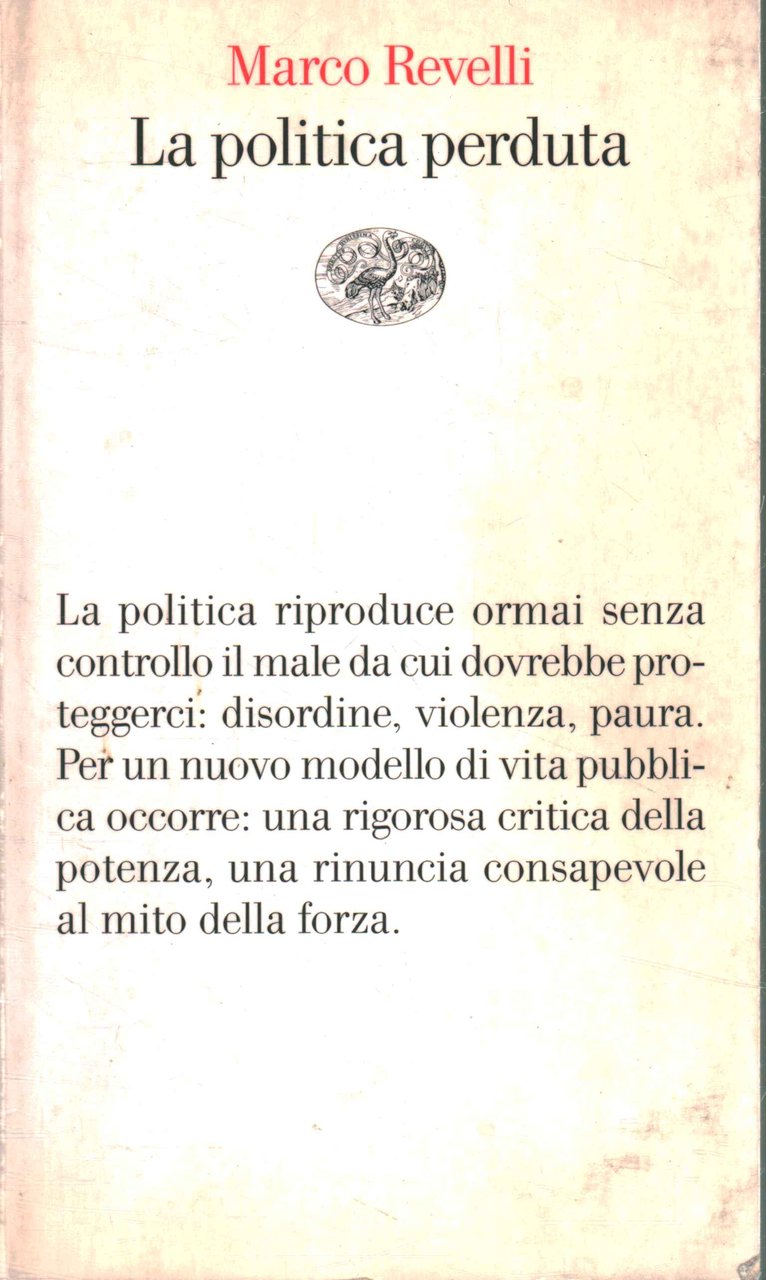 La politica perduta