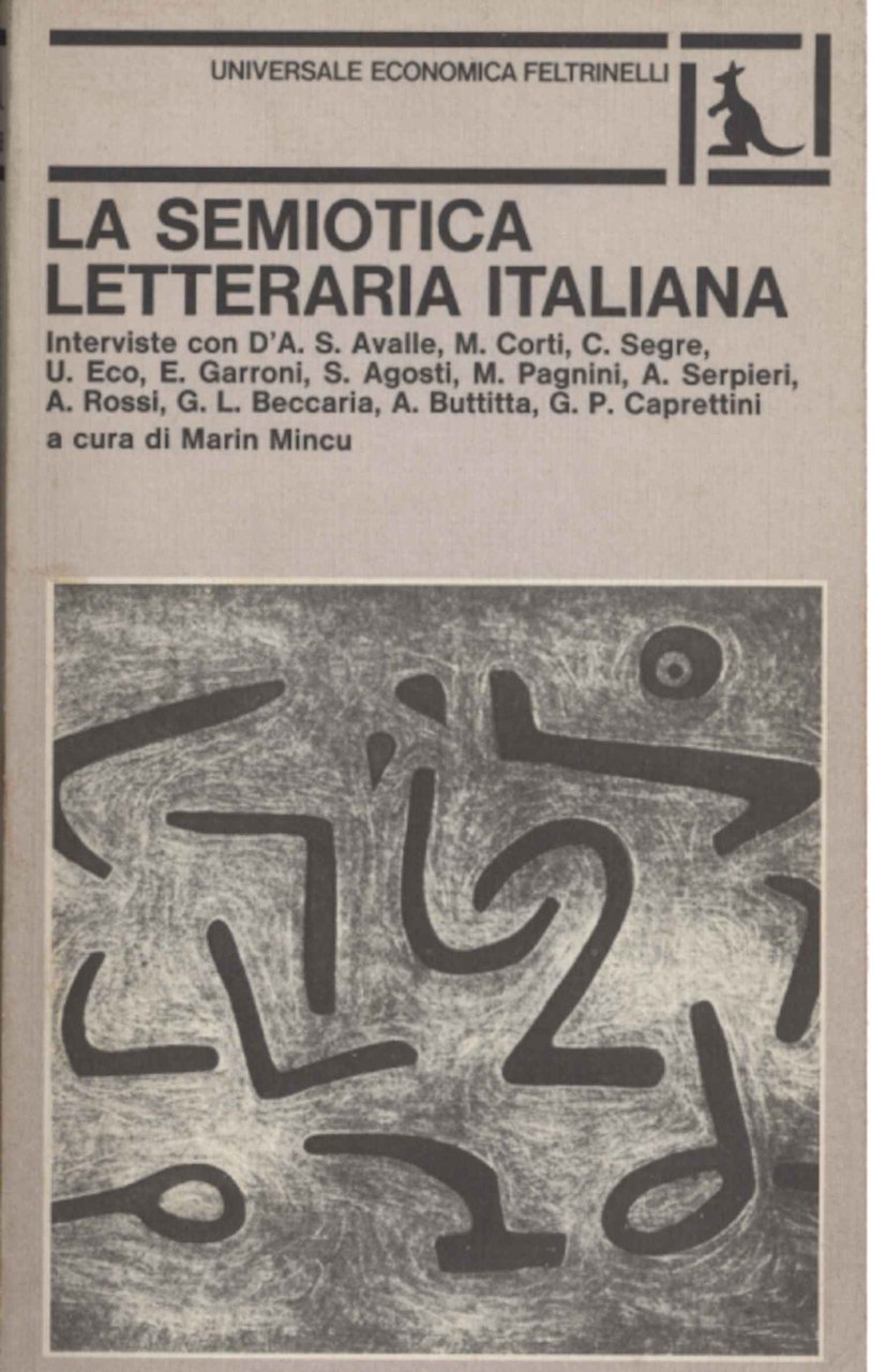 La semiotica letteraria italiana