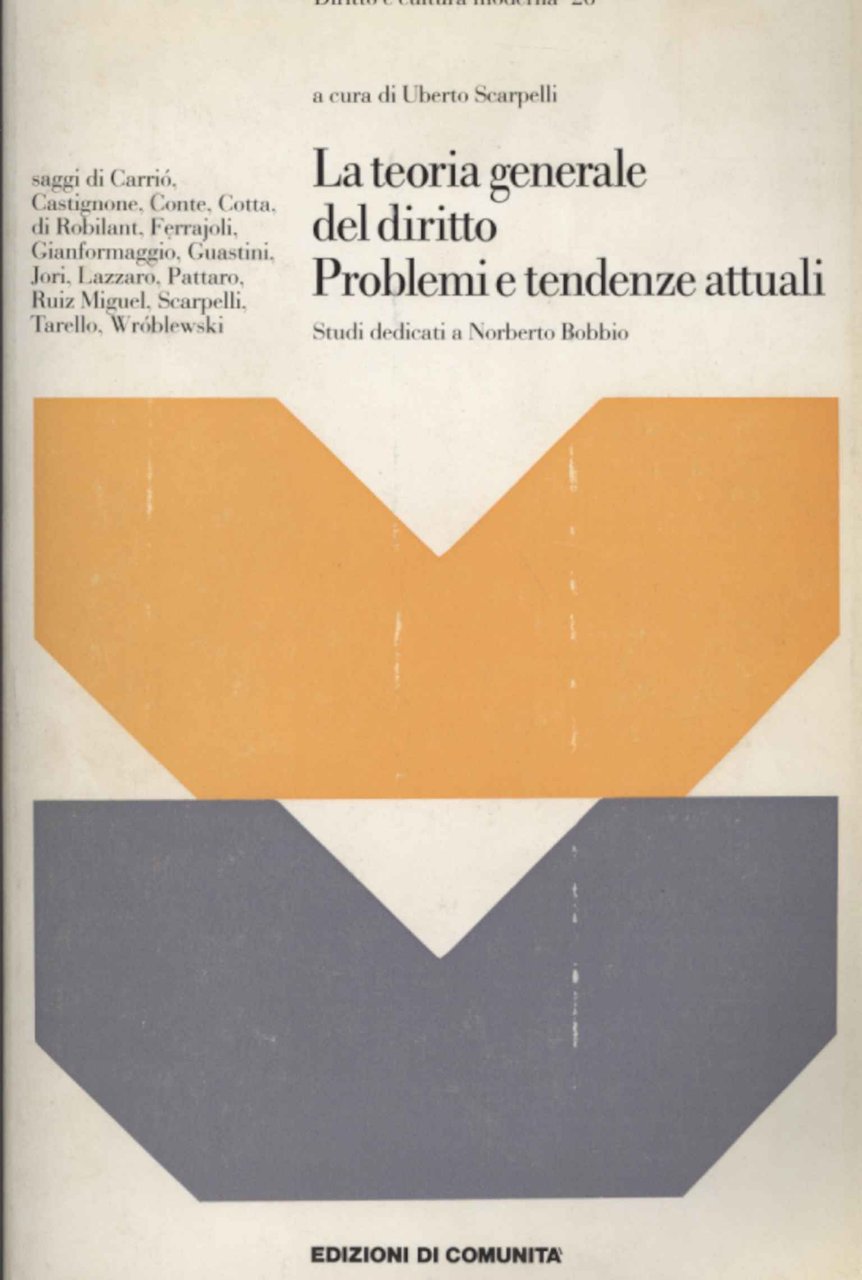 La teoria generale del diritto