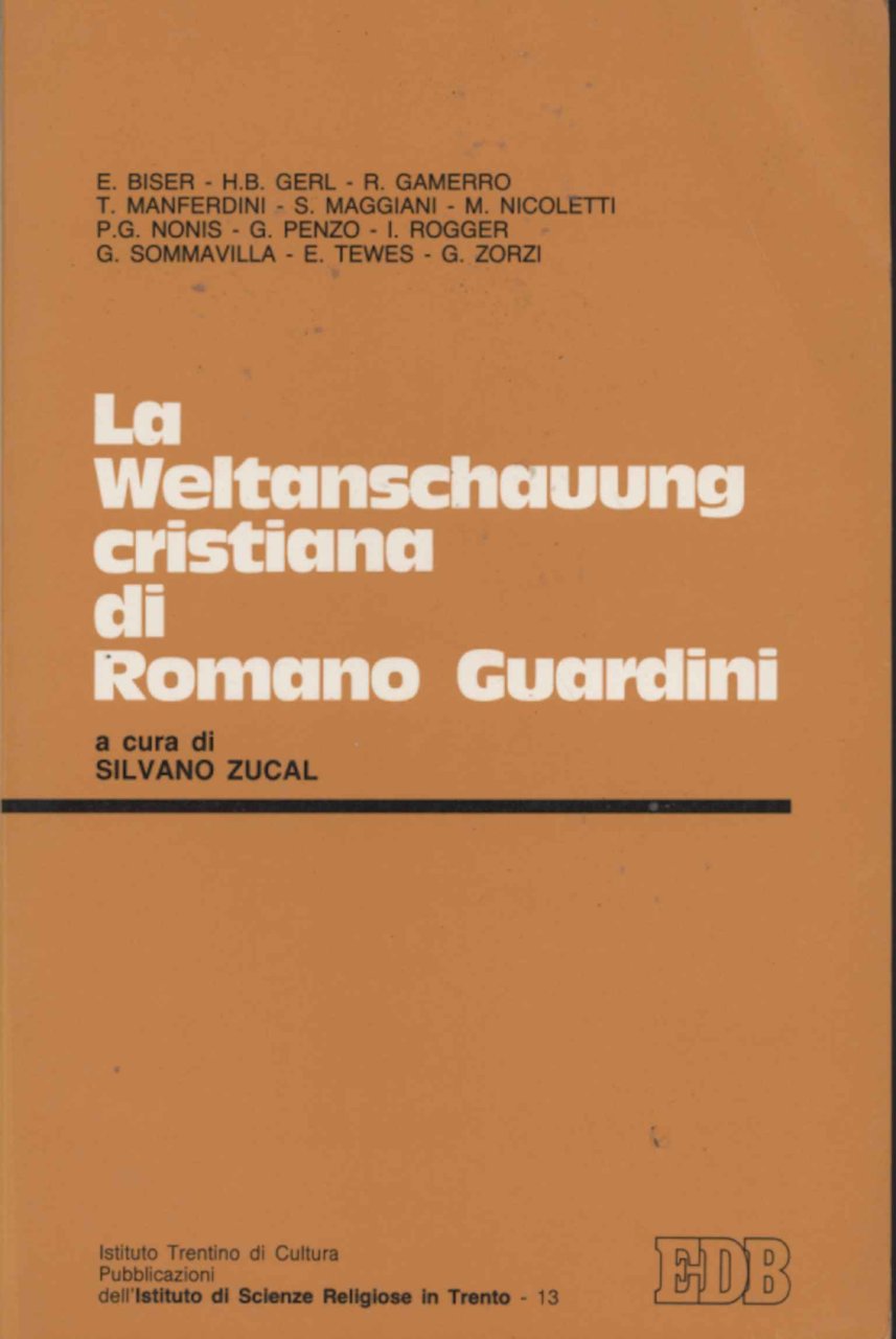 La Weltanschauung cristiana di Romano Guardini | Immagine principale