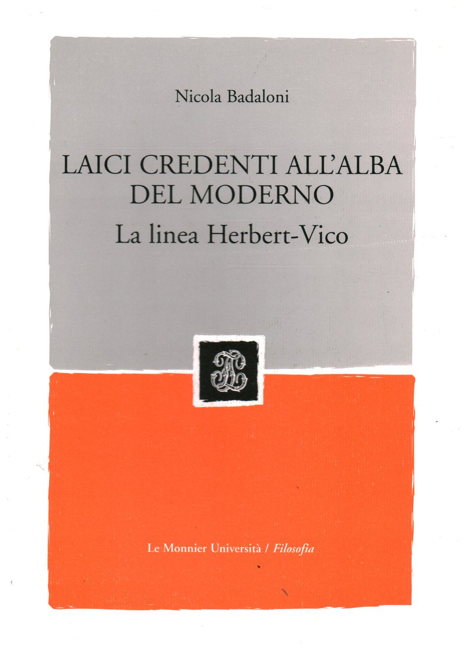 Laici credenti all'alba del moderno