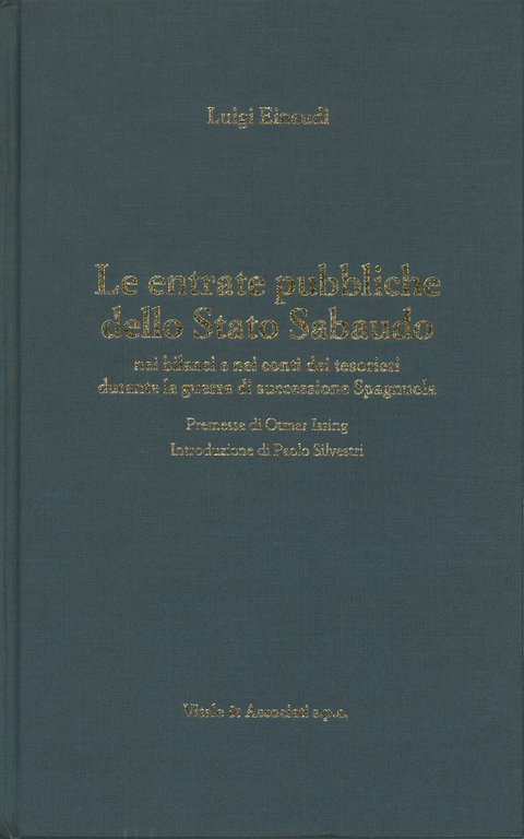 Le entrate pubbliche dello Stato Sabaudo nei bilanci e nei …