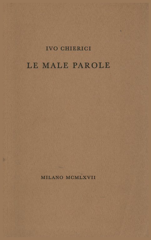Le male parole