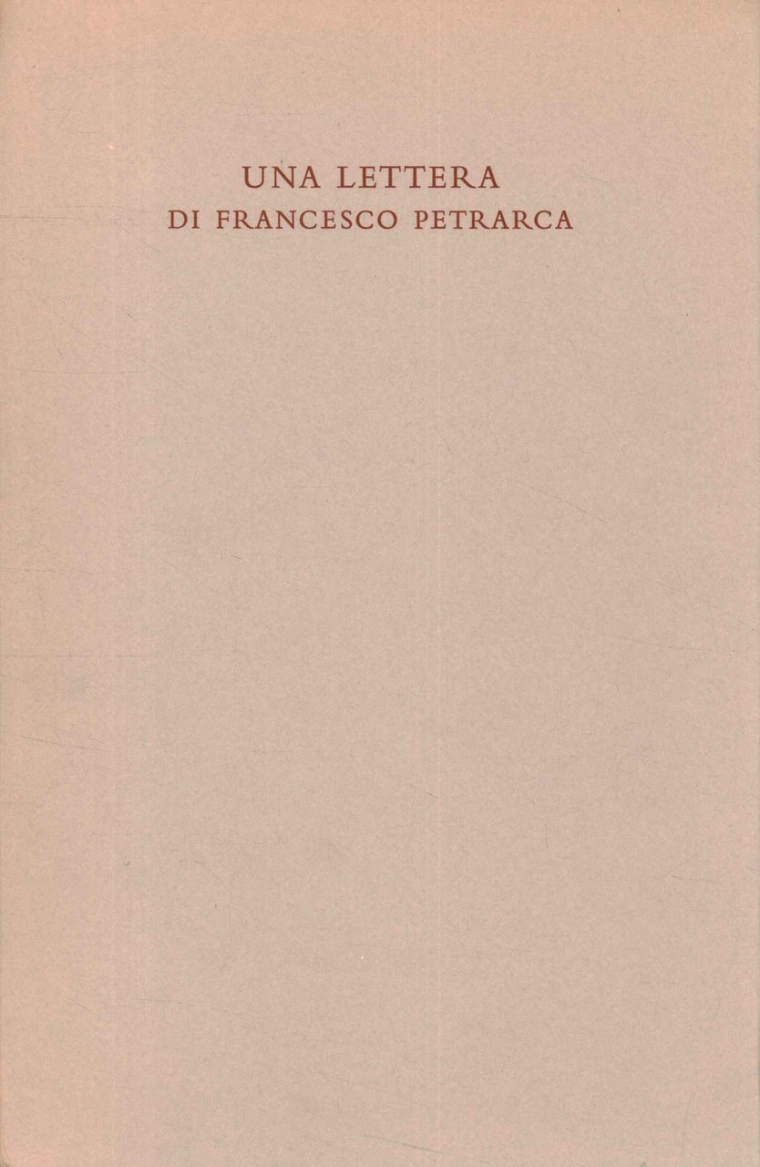 Lettera a Giovanni Anchiseo