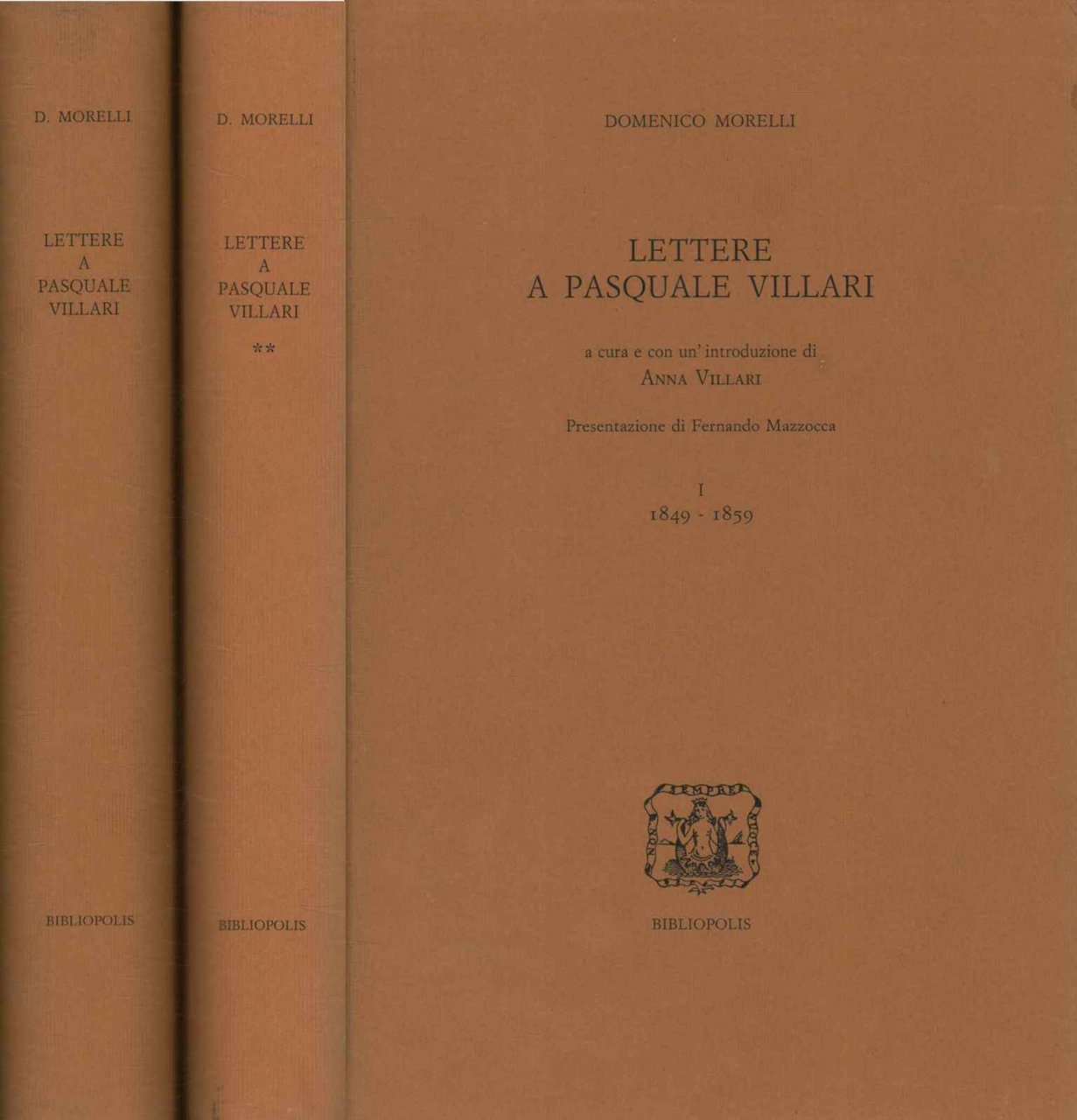 Lettere a Pasquale Villari (2 Volumi) | Immagine principale