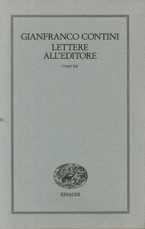 Lettere all'autore