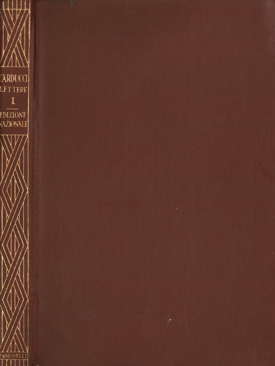 Lettere di Giosue Carducci 1850-1858 (Volume I)