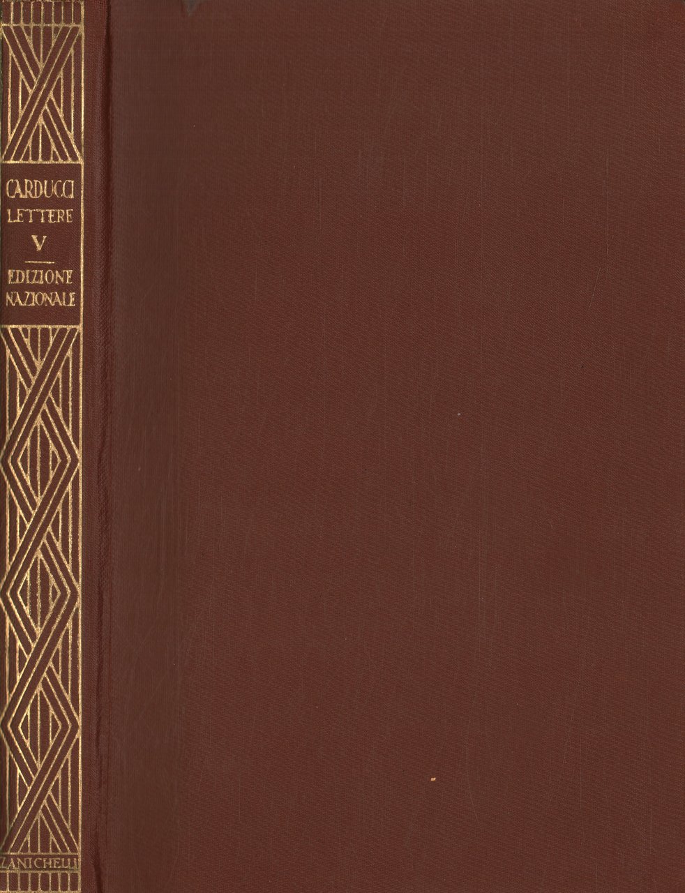 Lettere di Giosue Carducci 1866-1868 (Volume V)