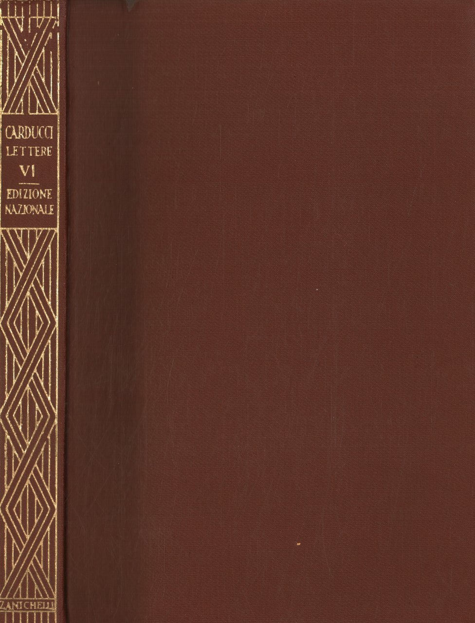 Lettere di Giosue Carducci 1869-1871 (Volume VI)