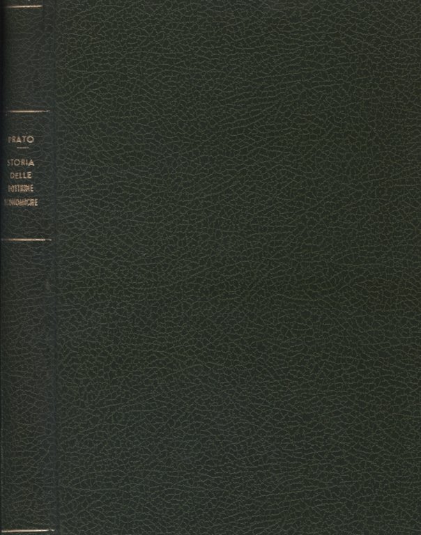 Lezioni di storia delle dottrine economiche