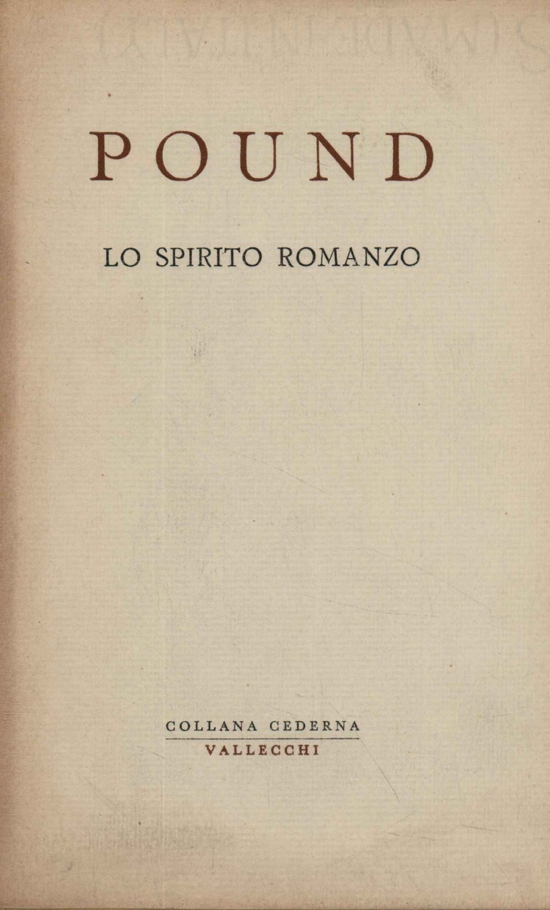 Lo spirito romanzo