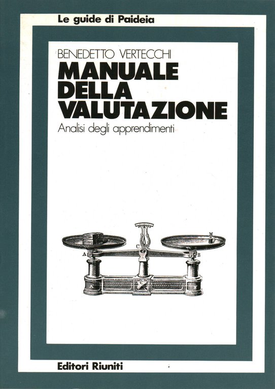 Manuale della valutazione