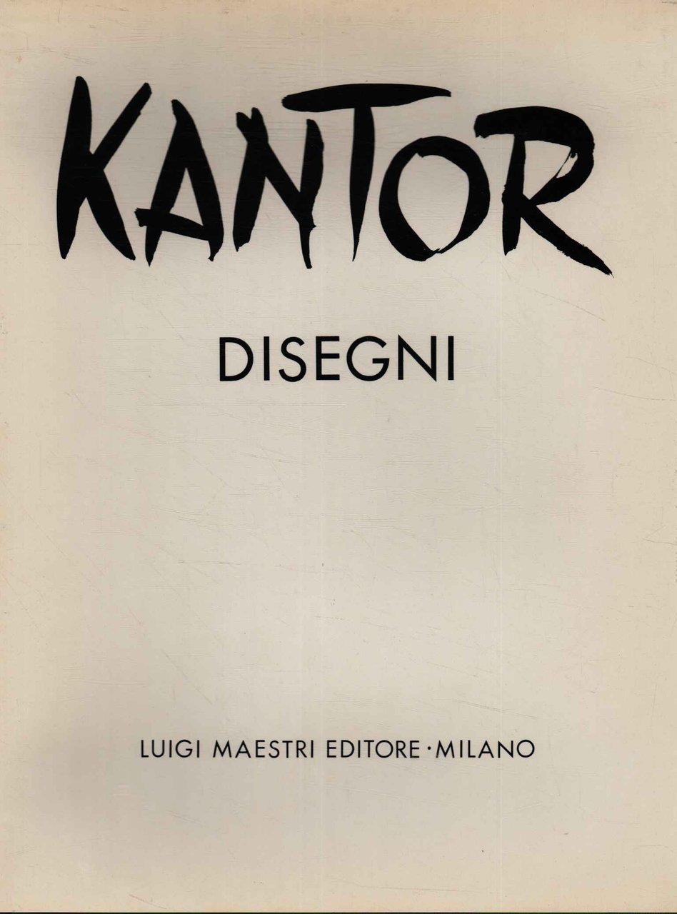 Manuel Kantor. Disegni