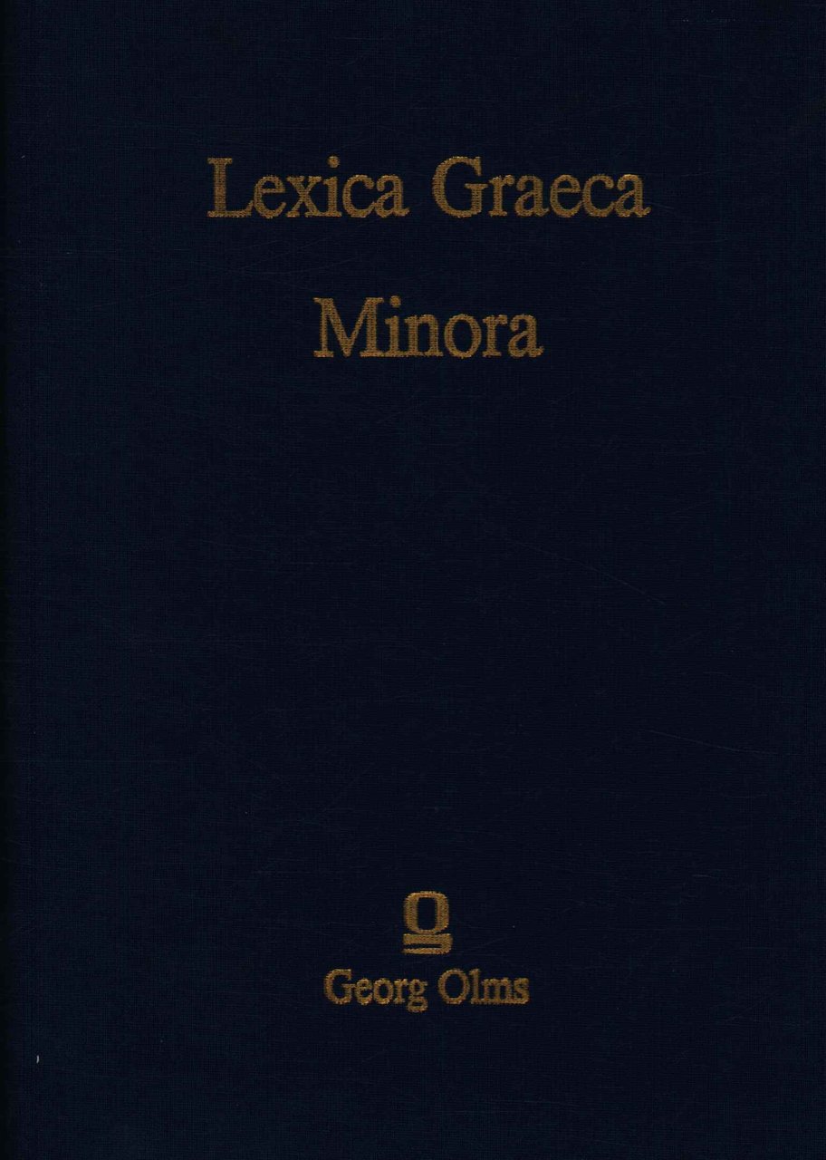 Lexica Graeca Minora