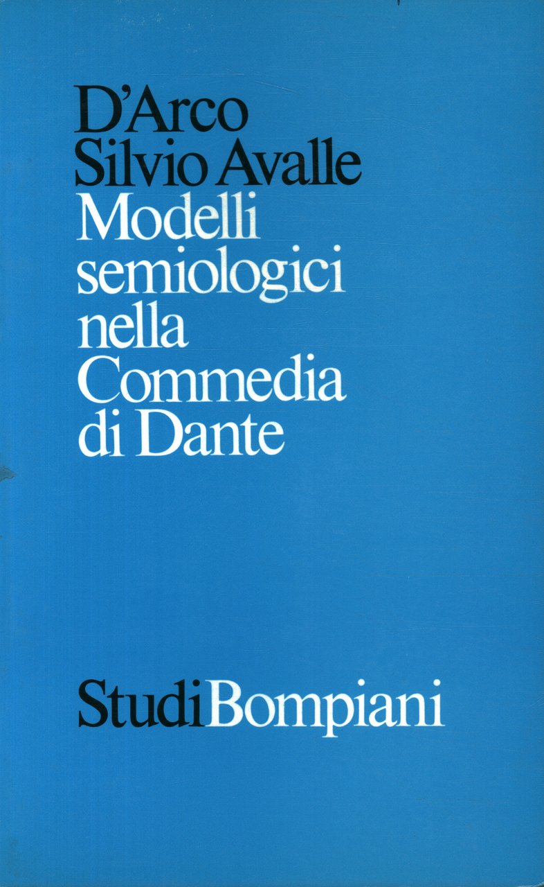 Modelli semiologici nella Commedia di Dante