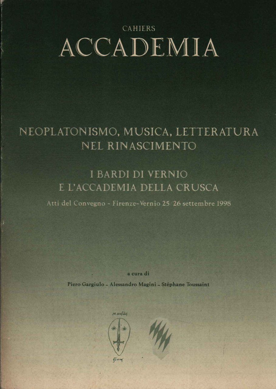Neoplatonismo, musica, letteratura nel Rinascimento