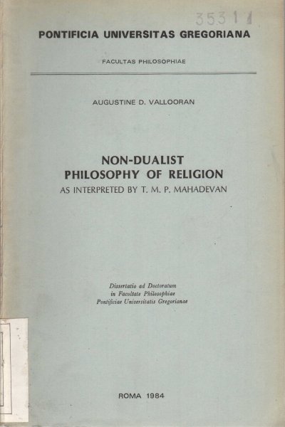 Non-dualist philosophy of religion