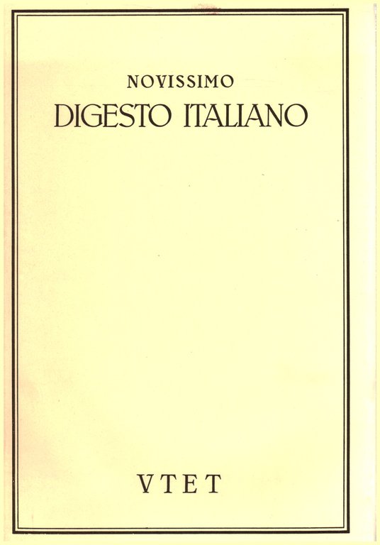 Novissimo digesto italiano. Appendice A-COD
