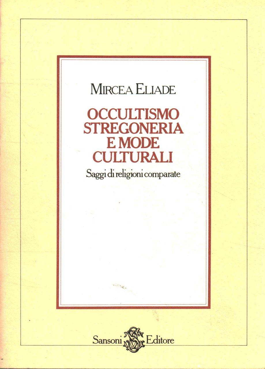 Occultismo stregoneria e mode culturali