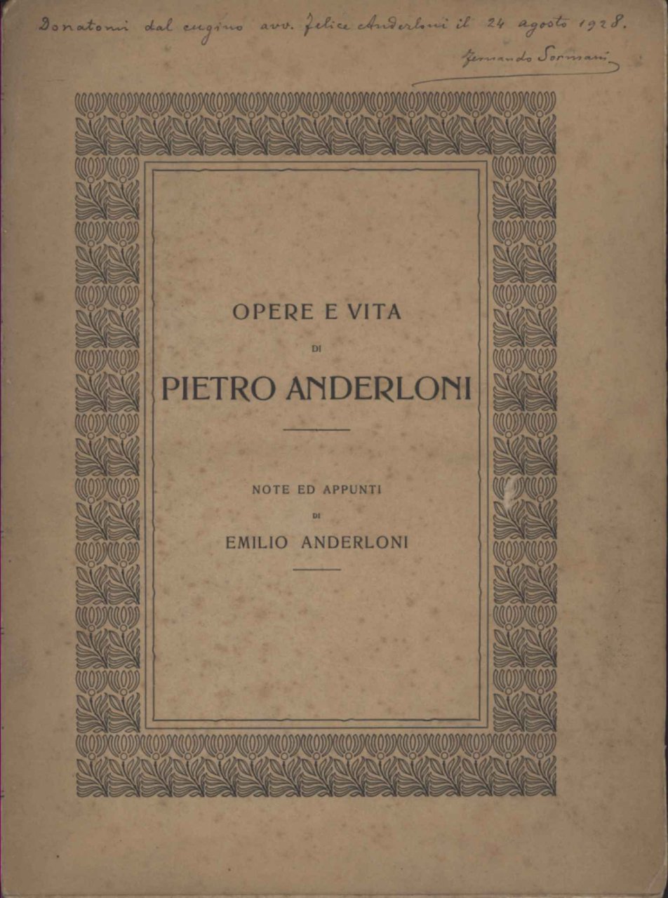 Opere e vita di Pietro Anderloni