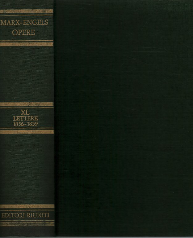 Opere XL. Lettere 1856-1859