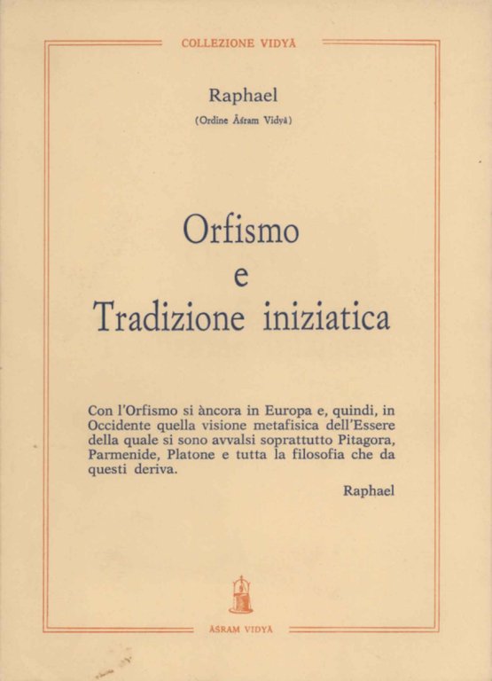 Orfismo e tradizione iniziatica