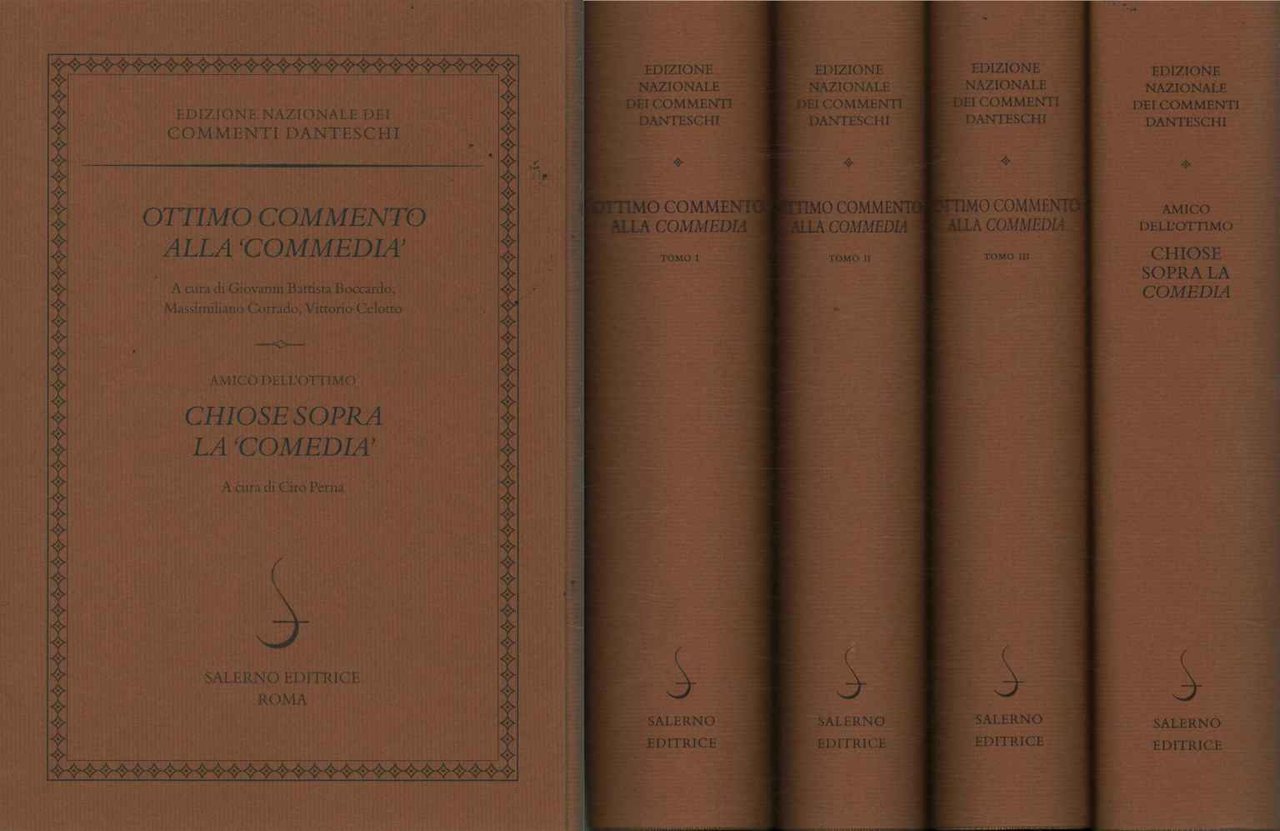 Ottimo commendo alla Commedia (4 Volumi)