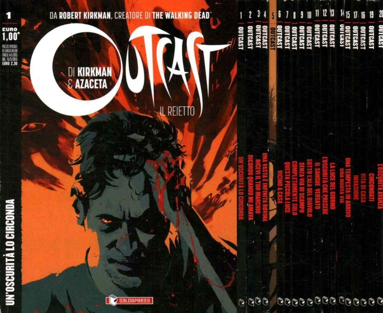 Outcast. Sequenza completa (20 Volumi)