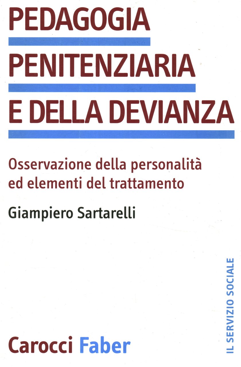 Pedagogia penitenziaria e della devianza | Immagine principale