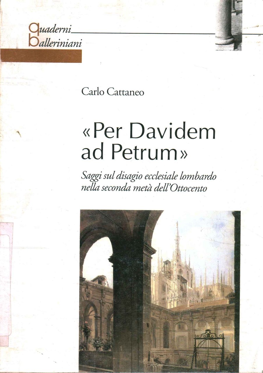 Per Davidem ad Petrum