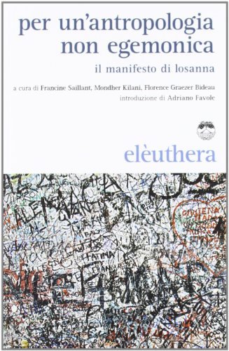 Per un'antropologia non egemonica il manifesto di Losanna | Immagine principale