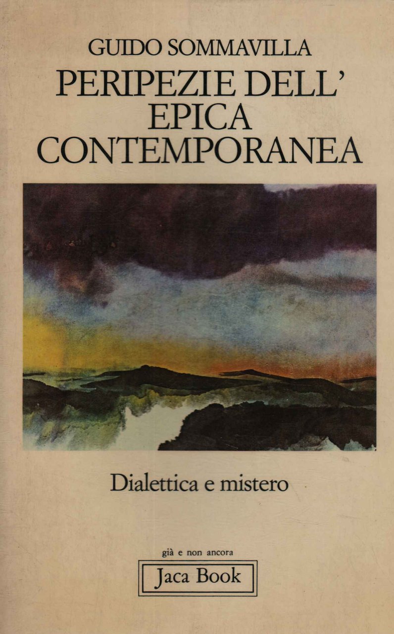 Peripezie dell'epica contemporanea