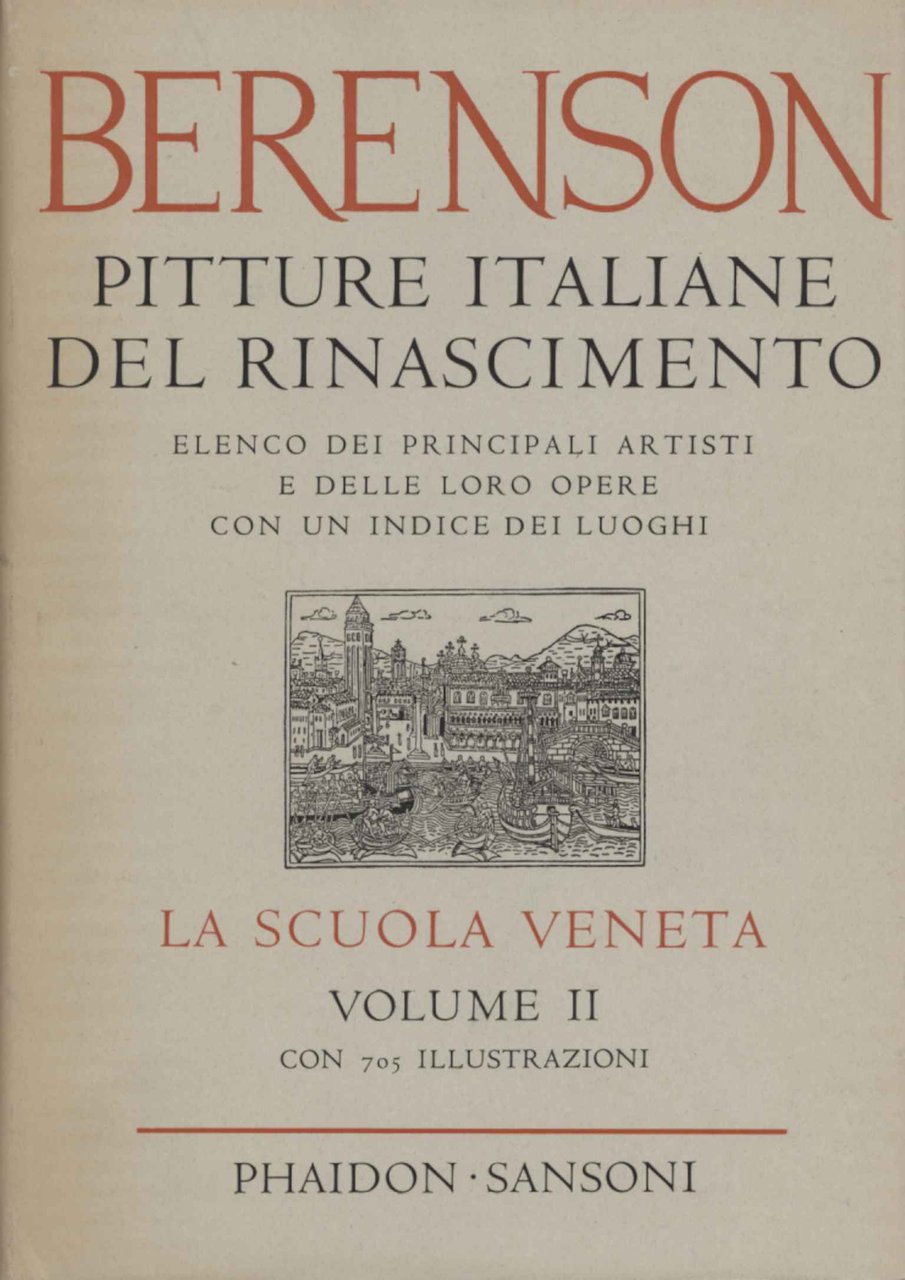 Pitture italiane del Rinascimento. La scuola veneta (Volume II)