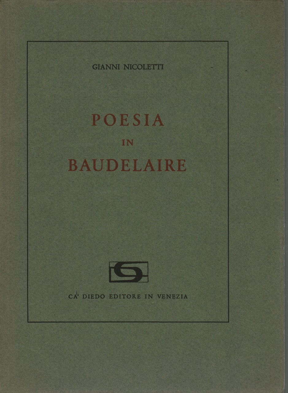 Poesia in Baudelaire