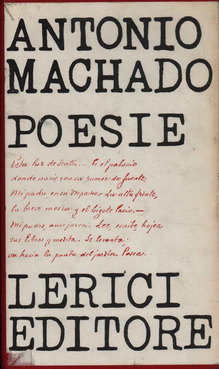 Poesie di Antonio Machado