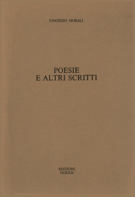 Poesie e altri scritti