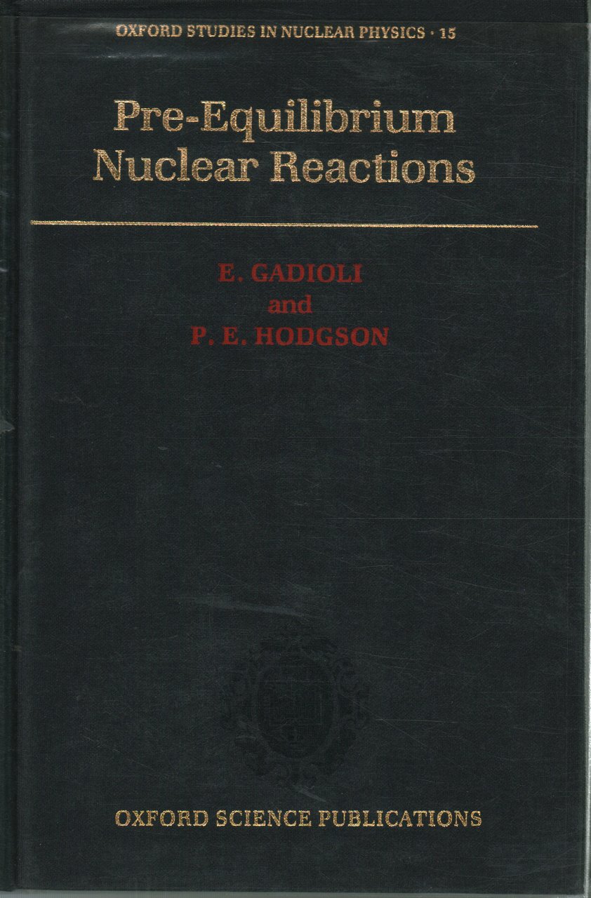 Pre-Equilibrium Nuclear reactions
