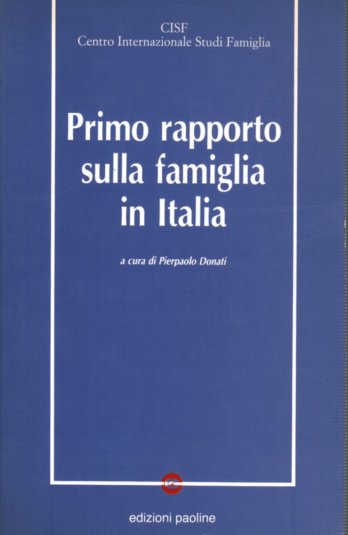 Primo rapporto sulla famiglia in Italia
