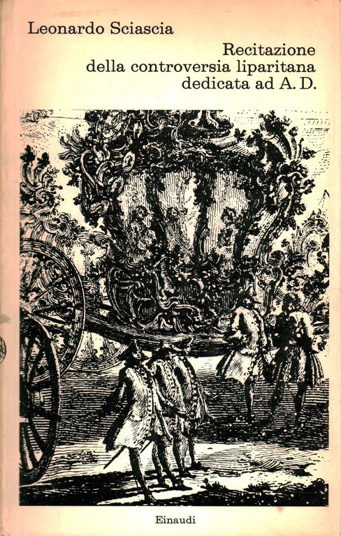 Recitazione della controversia liparitana dedicata ad A.D.
