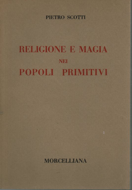 Religione e magia nei popoli primitivi