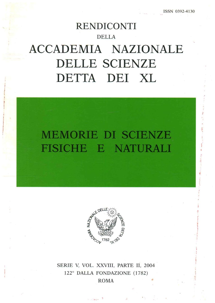 Rendiconti della Accademia Nazionale delle Scienze detta dei XL. Serie …