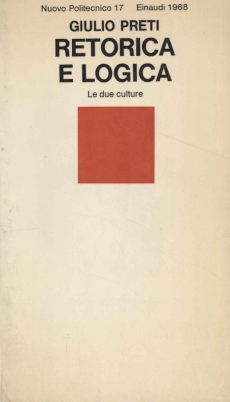 Retorica e logica | Immagine principale