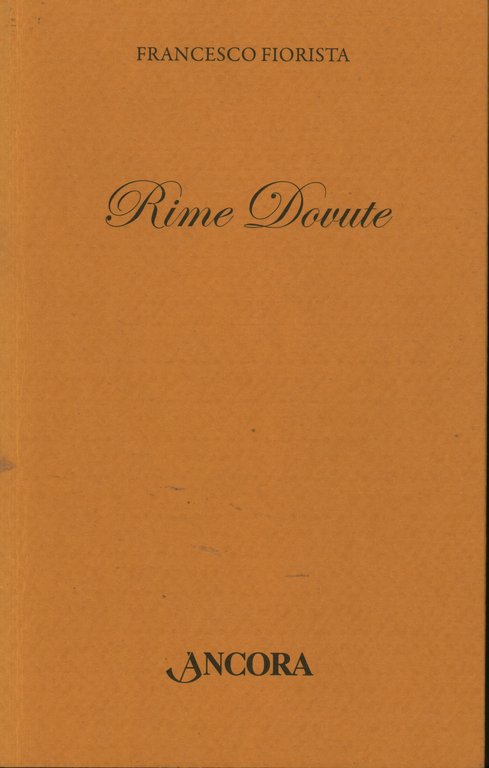 Rime dovute