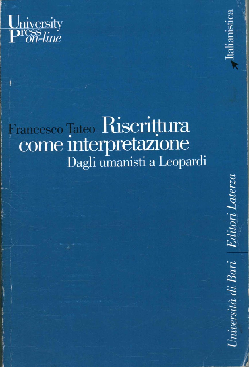 Riscrittura come interpretazione