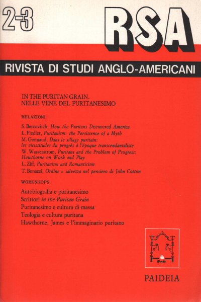 Rivista di Studi Anglo-Americani, Anno II - N. 2-3, 1982-83