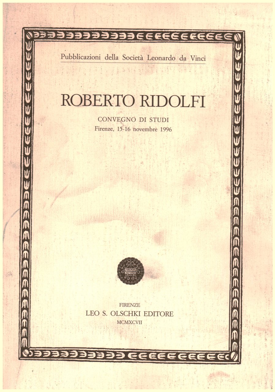 Roberto Ridolfi